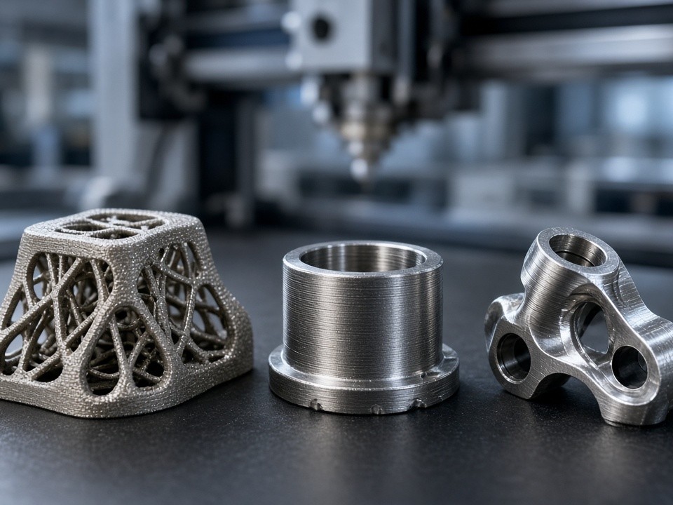 Impresión 3D en Metales SLM para prototipos aeroespaciales y automotrices en México