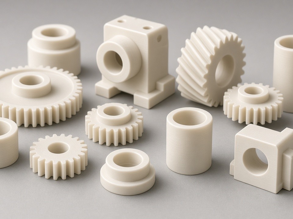 CNC Machining Nylon PA6 and PA66 Parts for Mexican Industrial Applications